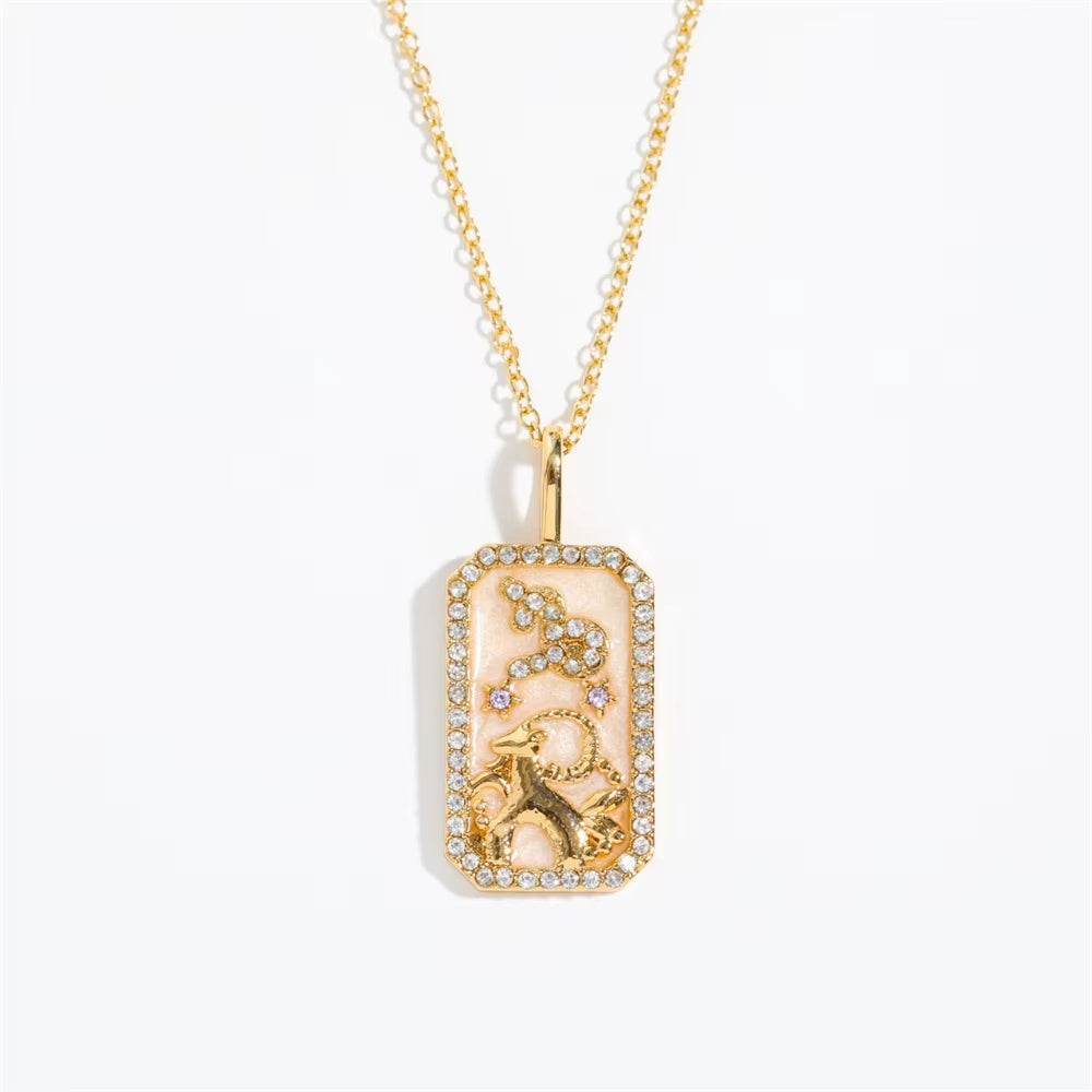 Collier Signe Astrologique - Moderne à Strass