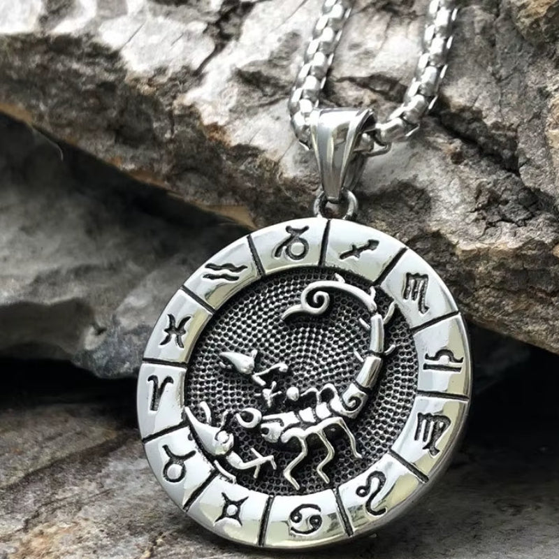 Collier Signe Astrologique en Titane