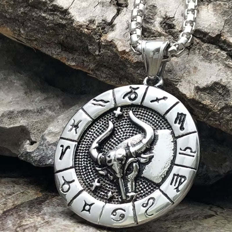 Collier Signe Astrologique en Titane
