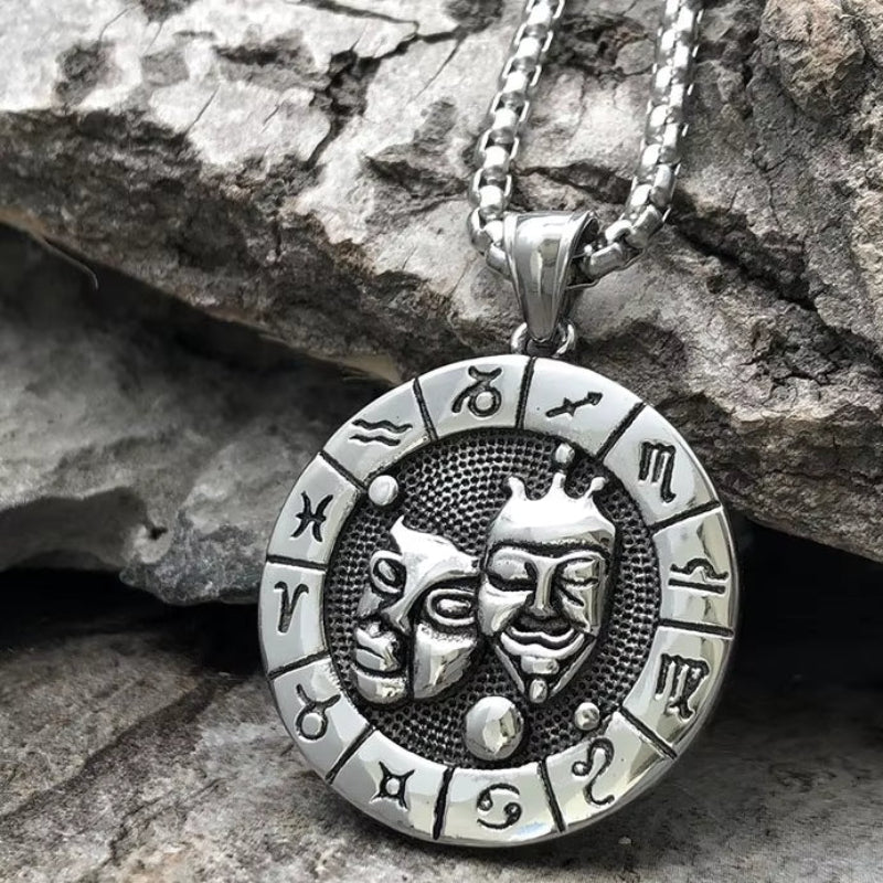 Collier Signe Astrologique en Titane