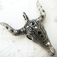 Pendentif Crâne de Taureau Esprit Rebelle
