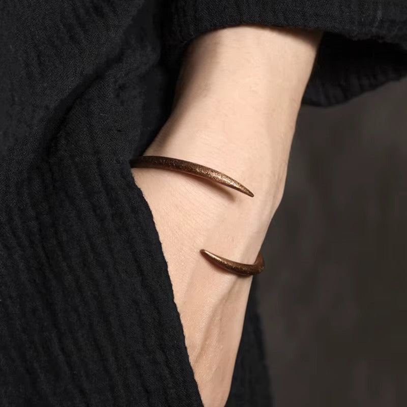 Bracelet « Sérénité » en Cuivre Forgé