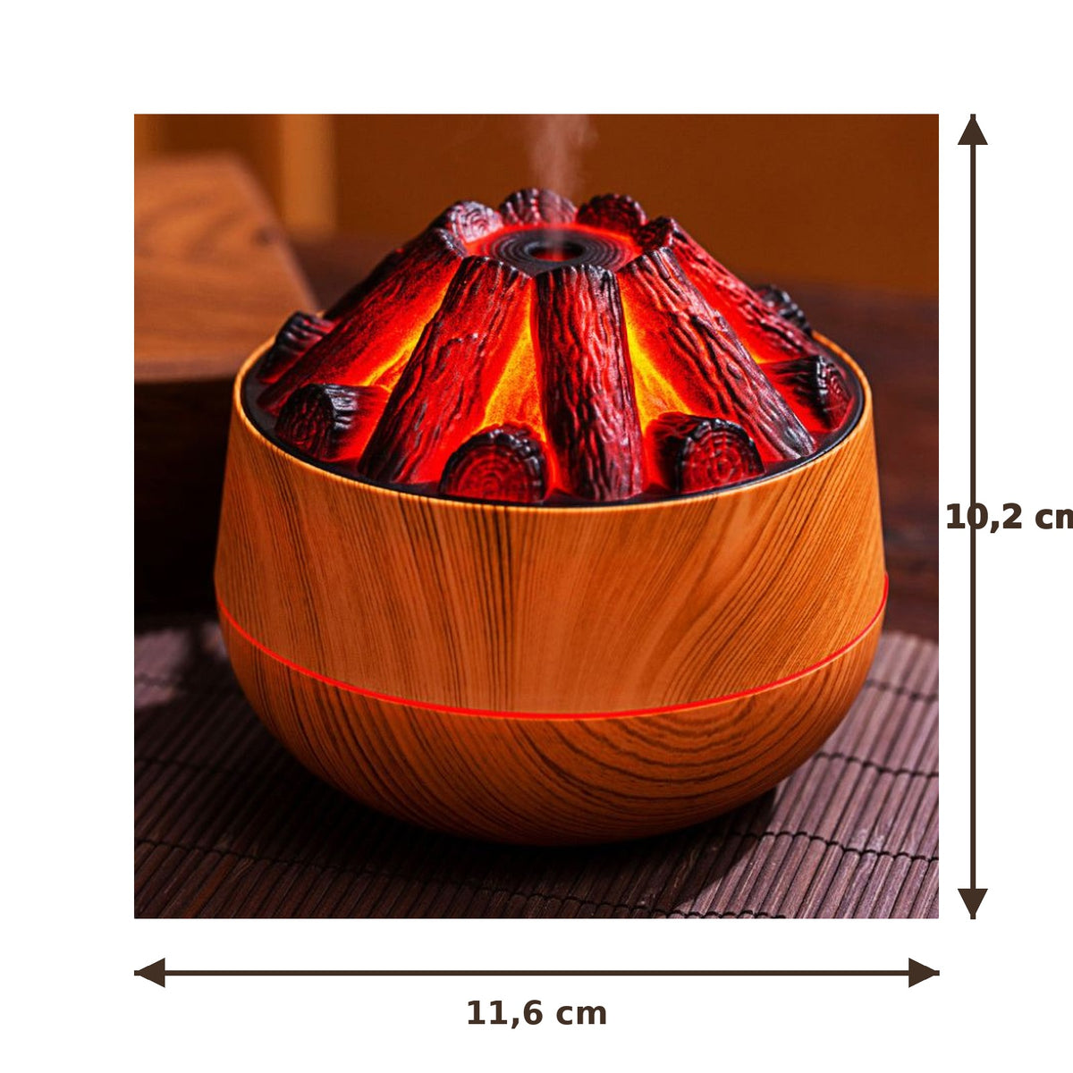 Diffuseur Naturel de 11,6 cm de large et 10,2 cm de haut