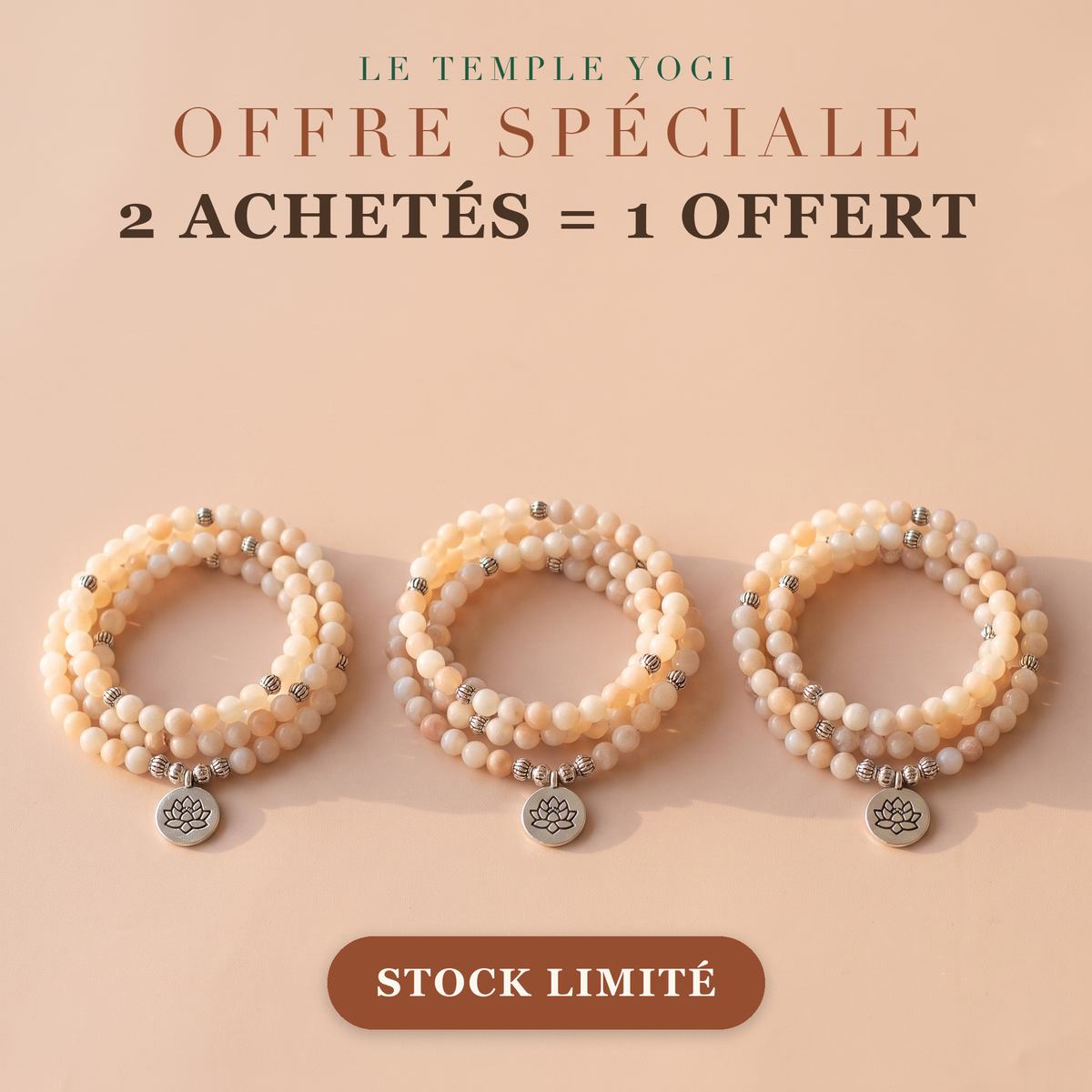 Offre 2 achetés 1 offert bracelet mala