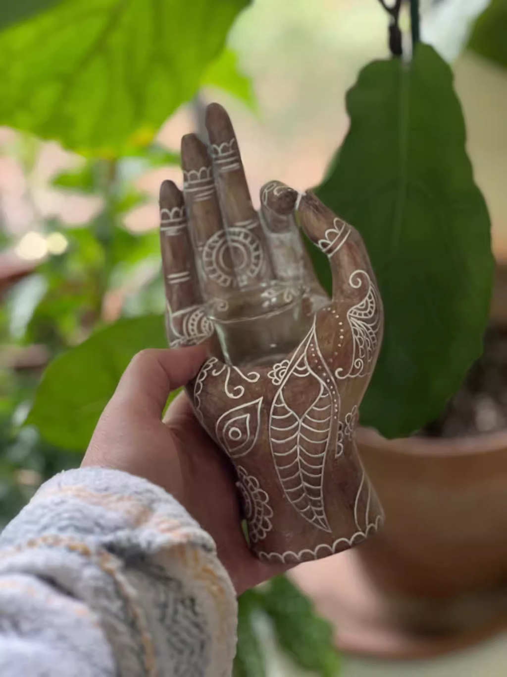 Bougeoir 'Bouddha'