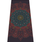 Tapis de yoga mandala violet