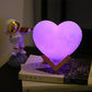 Lampe d'ambiance LED en forme de coeur à couleur variable