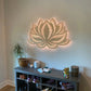 Lampe d'ambiance murale en forme de fleur de lotus