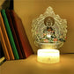 Lampe zen 3D bouddha avec seize couleurs réglables