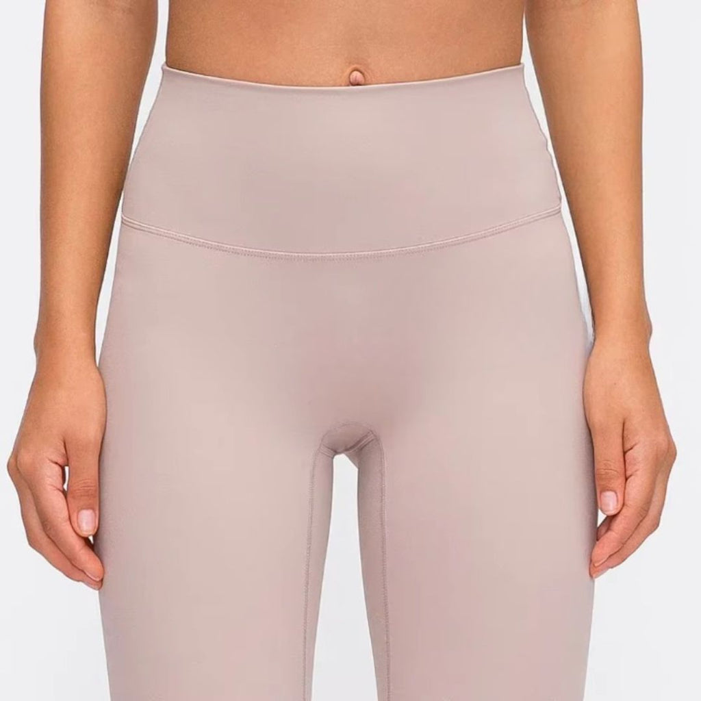 Legging Yoga Rose – Élégance et Douceur