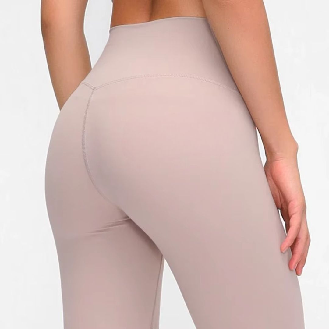 Legging Yoga Rose – Élégance et Douceur Image