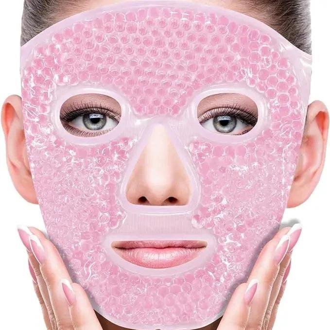 Masque Anti Migraine Full Face sur le visage d'une femme