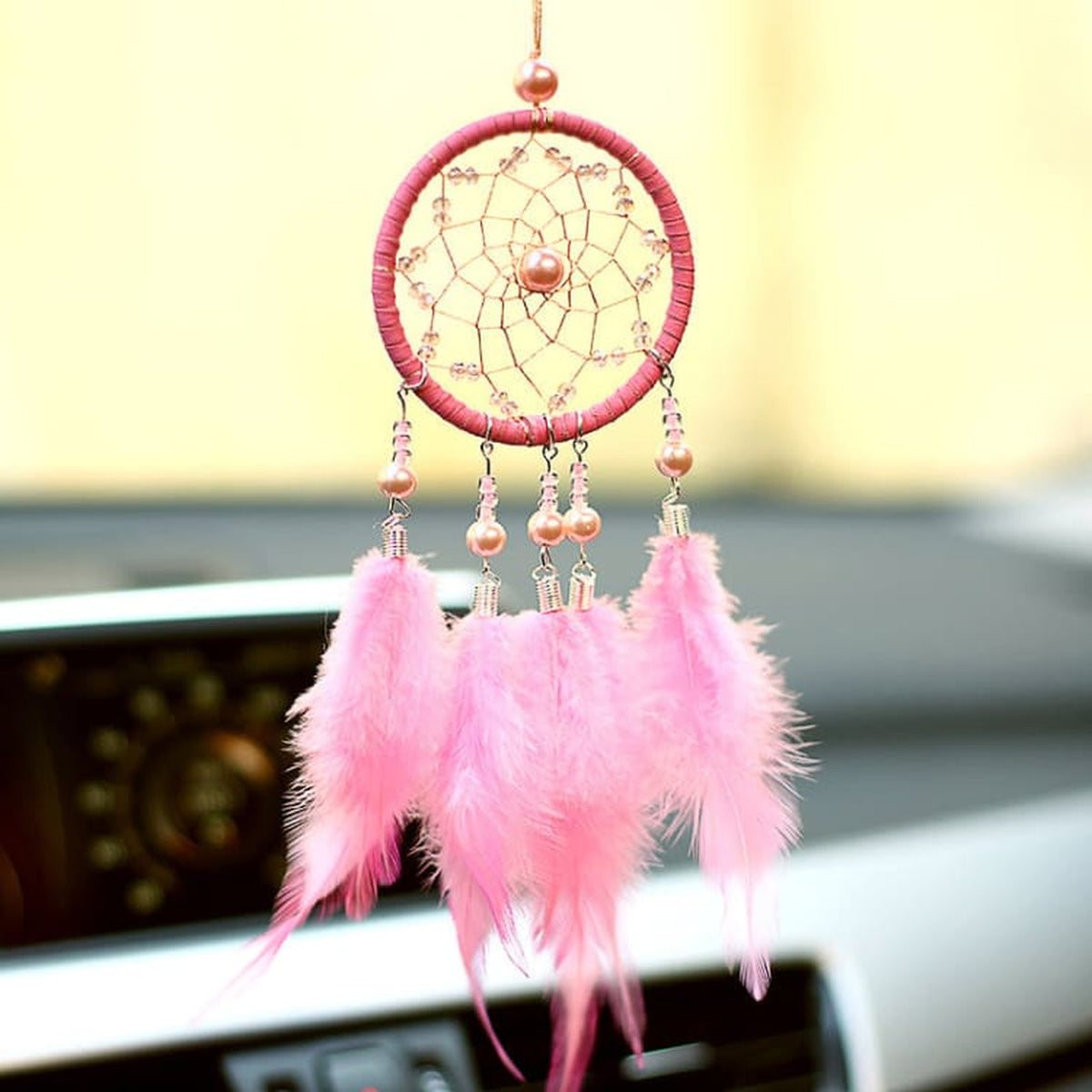 Mini attrape-rêves pour voiture, ambiance intérieure véhicule