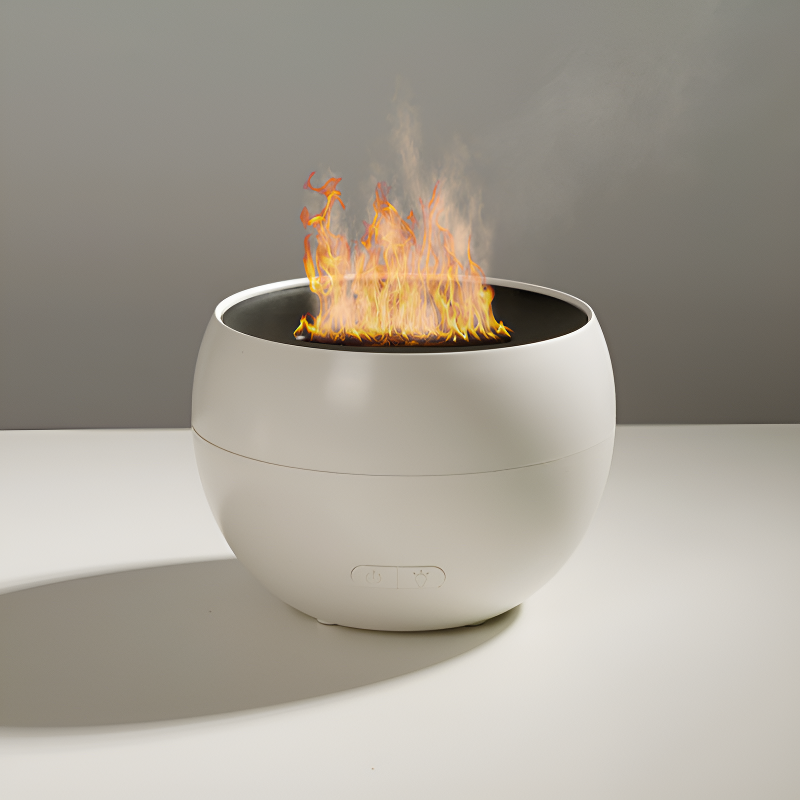 Diffuseur nomade effet flamme, brume zen