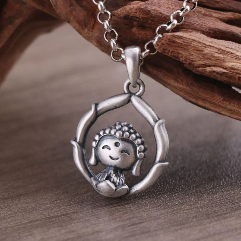 Pendentif bouddhiste ’Douceur de Vivre’ - pendentif Image