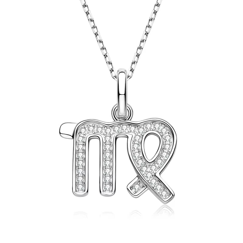 Pendentif Signe Astrologique avec Moissanite