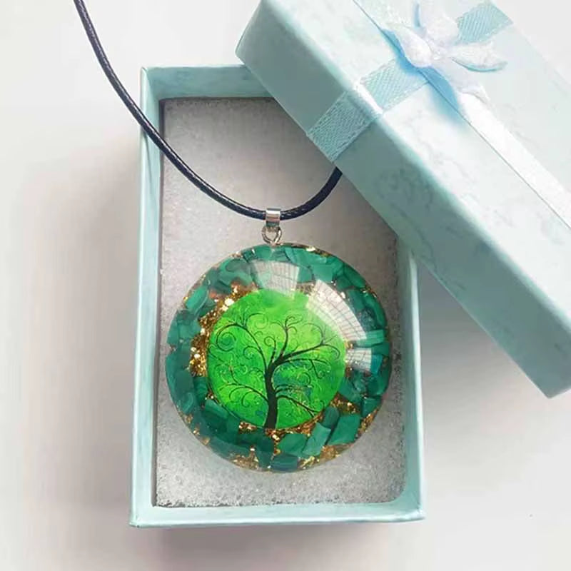 Pendentif Orgonite - Arbre de Vie