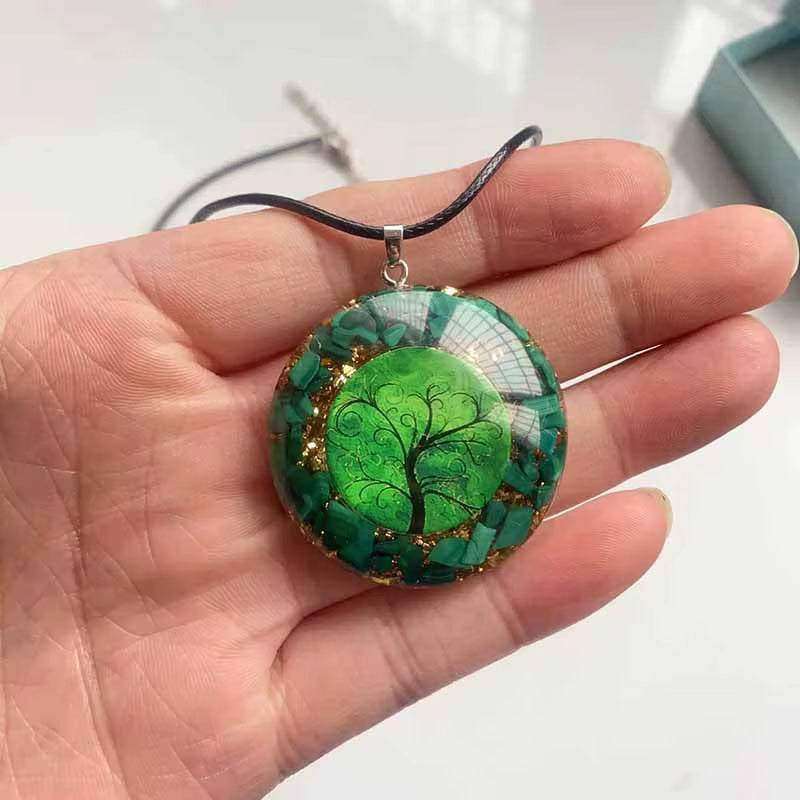Pendentif Orgonite - Arbre de Vie Image