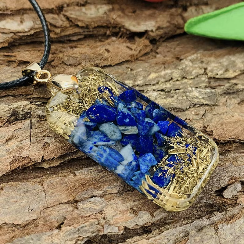 Pendentif Orgonite - Lapis Lazuli Image