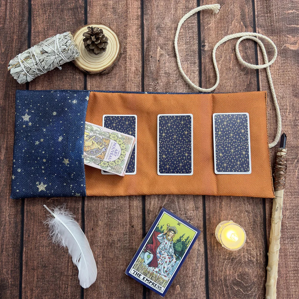 Sac de Rangement Tarot Galaxy et Divination