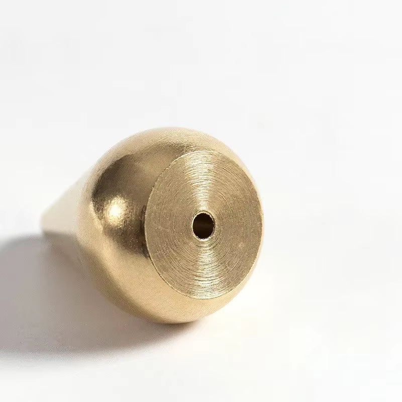 Porte Encens Lisse en Cuivre