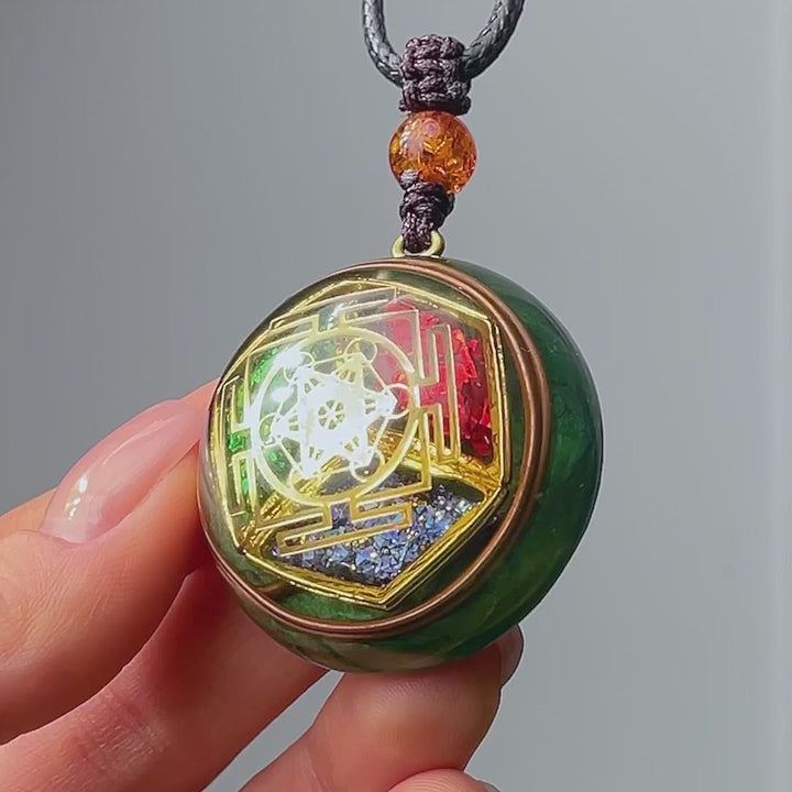 Talisman Énergétique Sacré en Orgonite