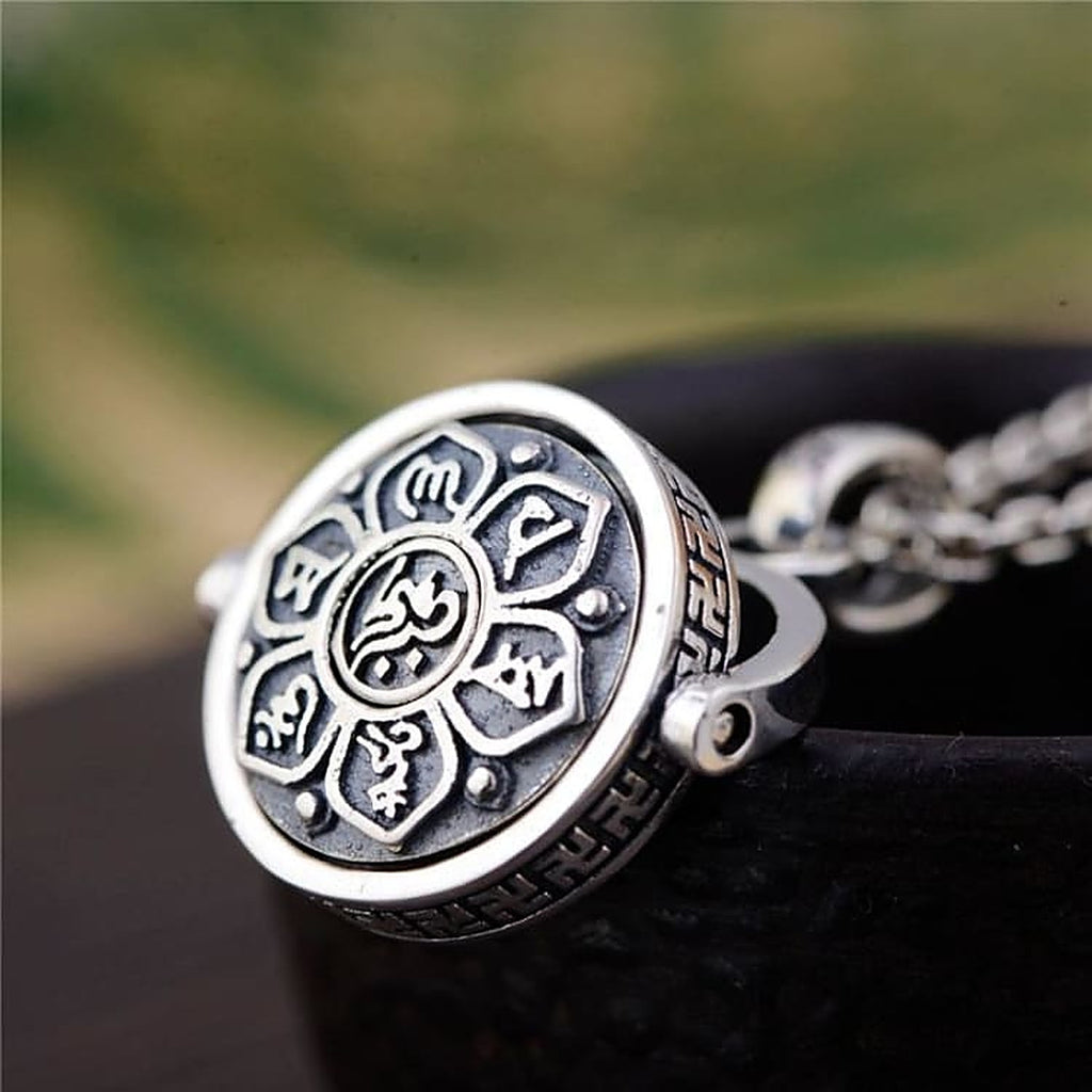 Pendentif Tibétain des 6 Mantras
