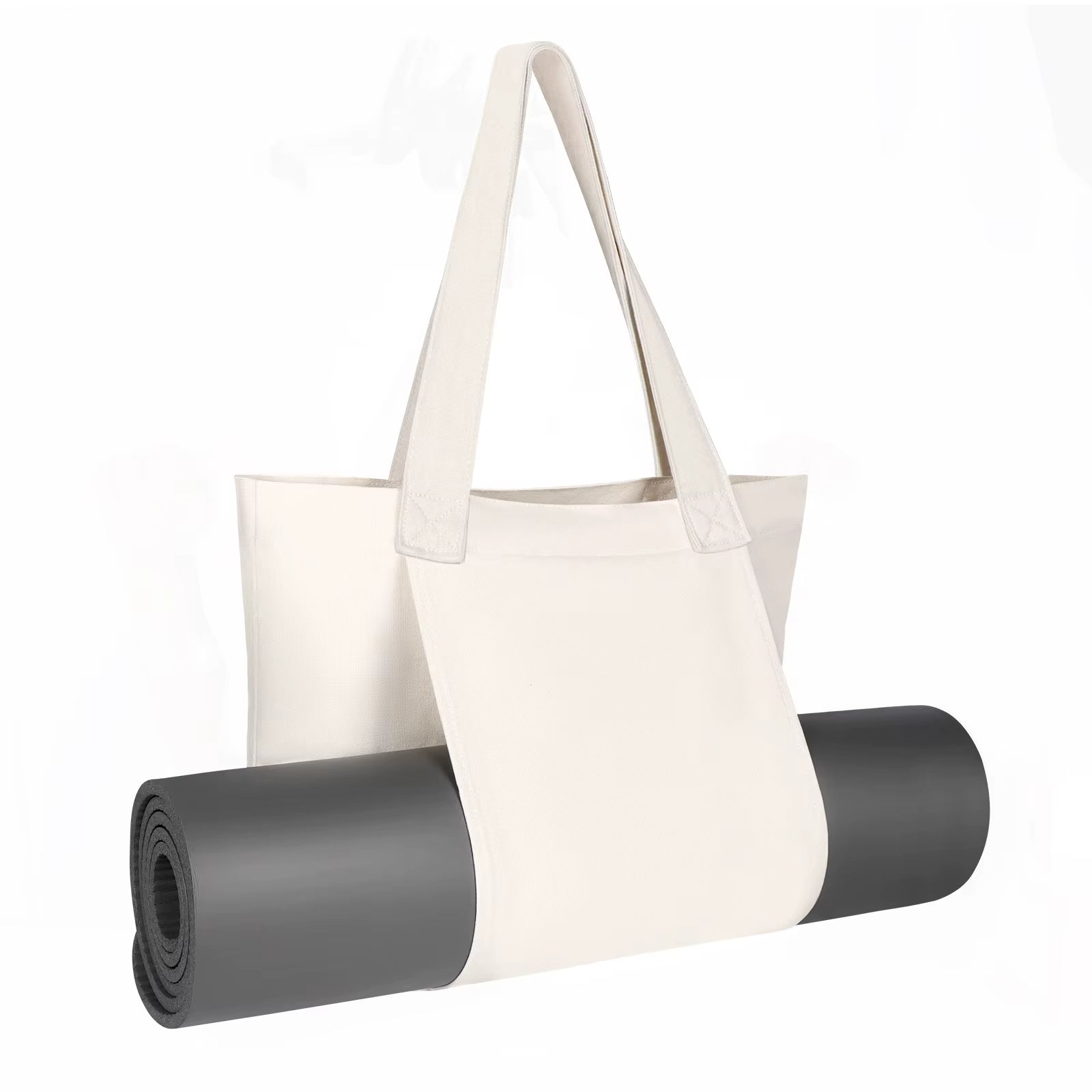 Sac Yoga Blanc et Polyvalent Image