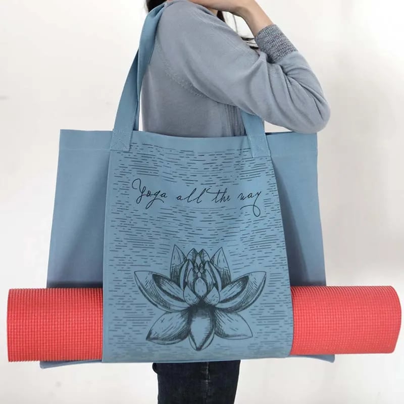 Sac Yoga Imprimé de Lotus