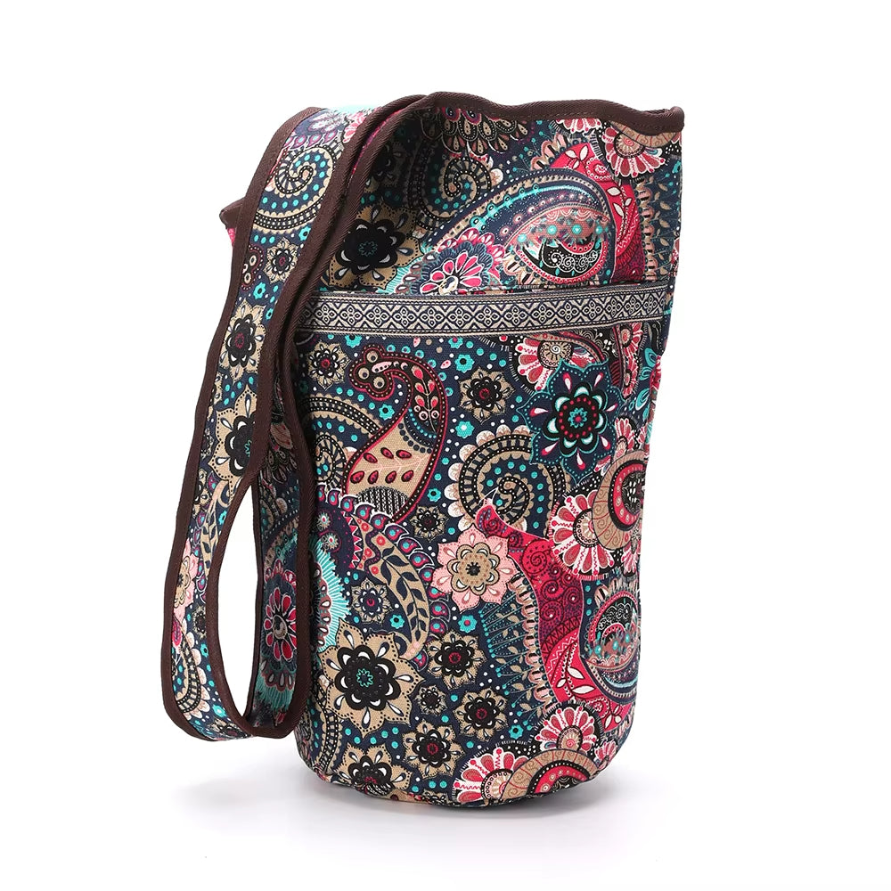 Sac Yoga Multicolore à Imprimé Floral