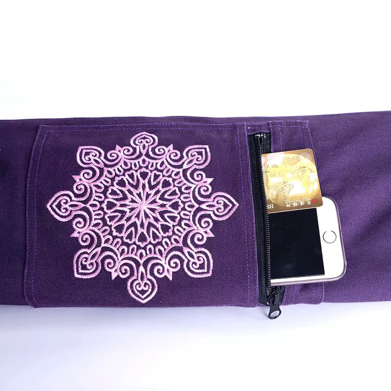Sac Yoga Violet et Respirant Image