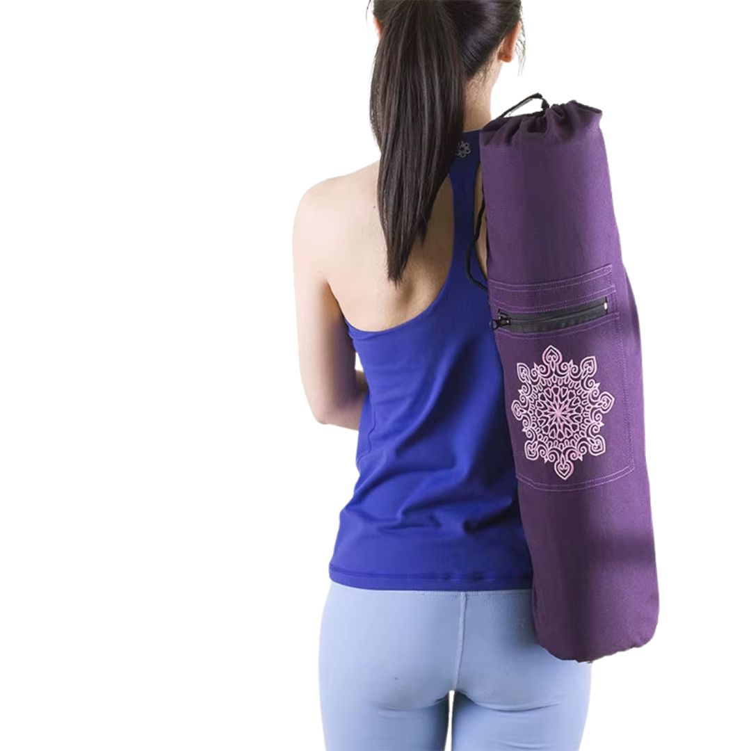 Sac Yoga Violet et Respirant Image