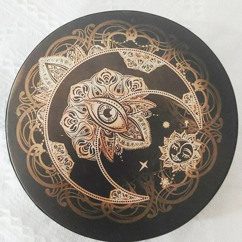 Tambour Chamanique lune et soleil