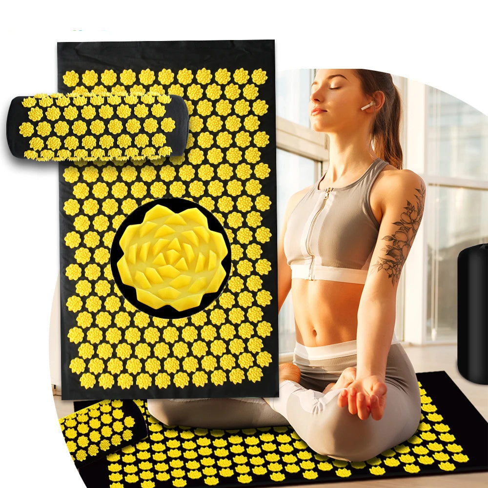 Tapis Acupression Fleurs de Lotus