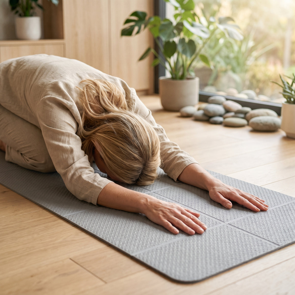 Tapis de Yoga Pliable