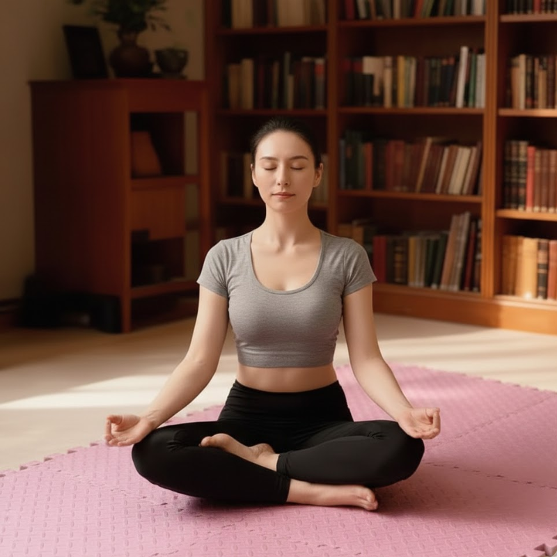 Tapis Puzzle Épais pour Aire de Jeux et Sport