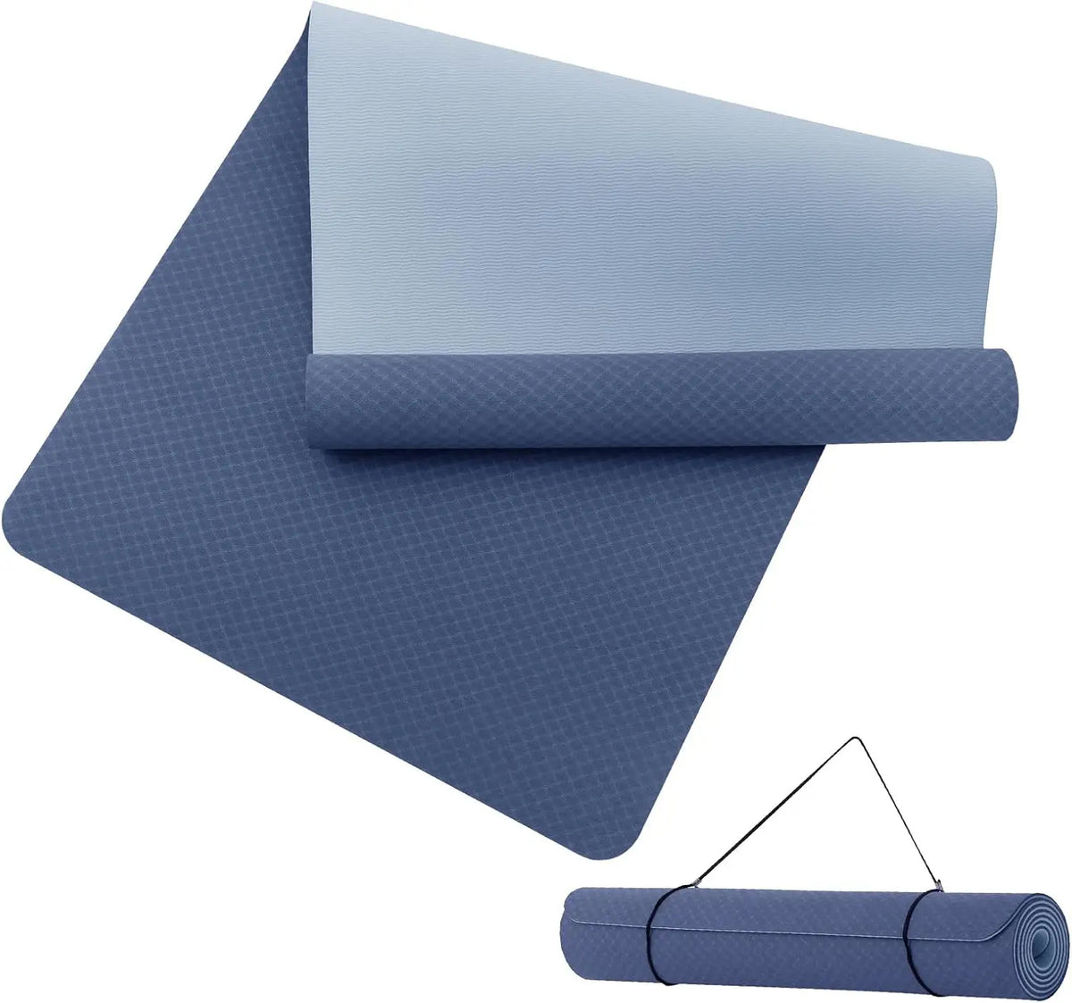 Tapis Antidérapant Double Face avec Sangle
