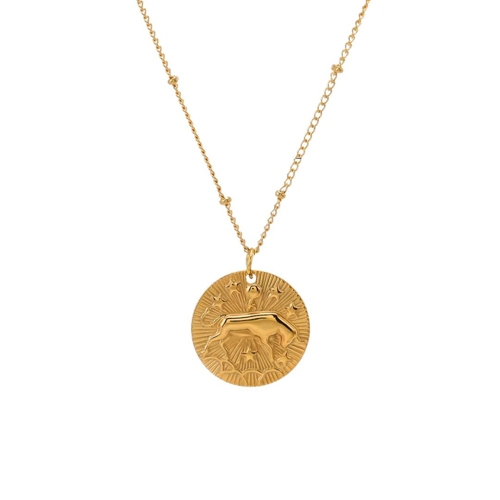 Collier Signe Astrologique avec Pendentif Rond