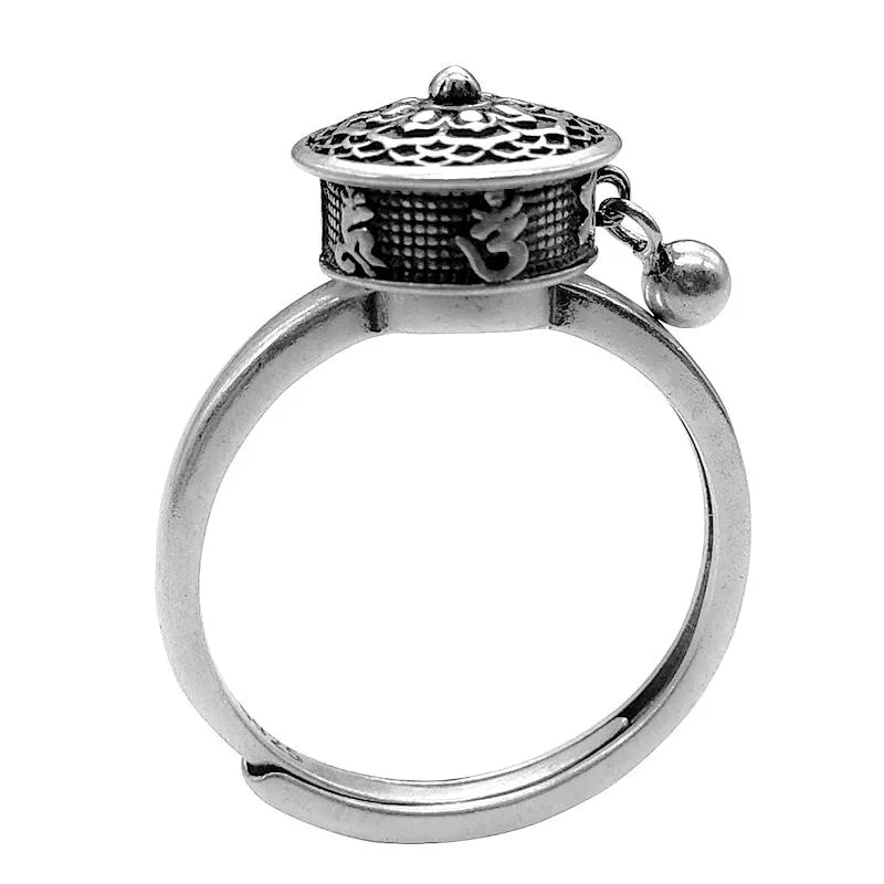 Anneau de la prière du Lotus - Bague