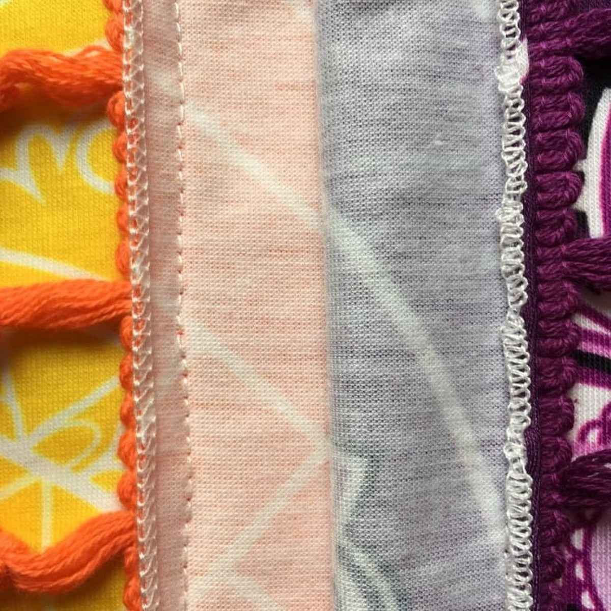 Toile des 7 chakras étincellants (100% coton) - decoration