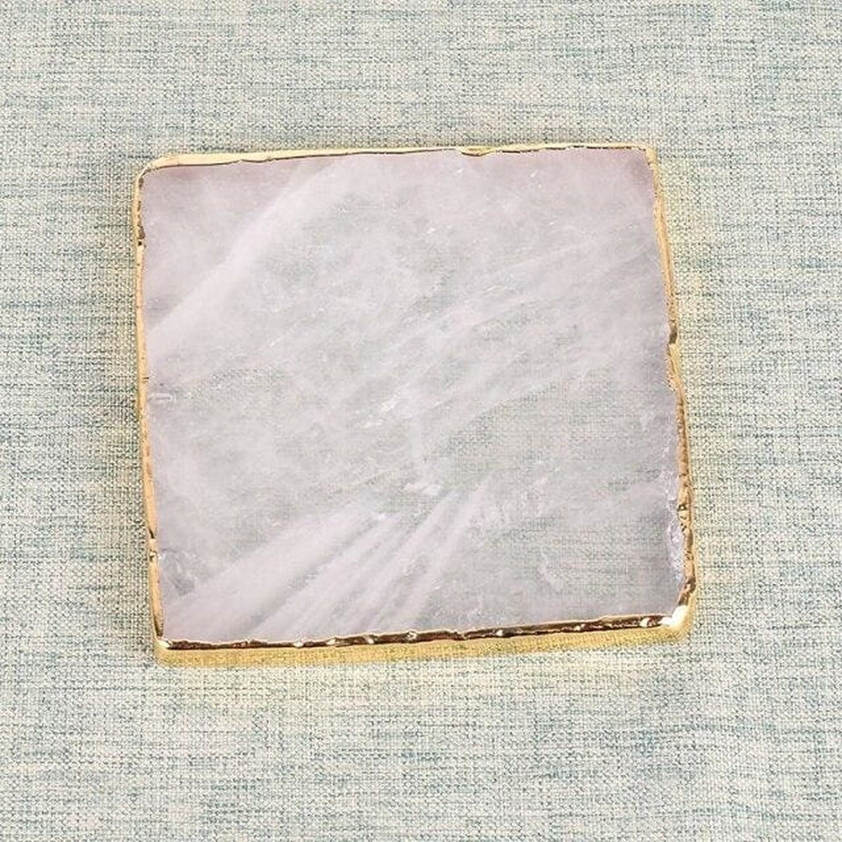 Dessous de verre en Quartz Rose - Carré