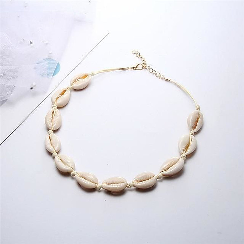 Collier Ras-du-Cou Coquillages Cauri
