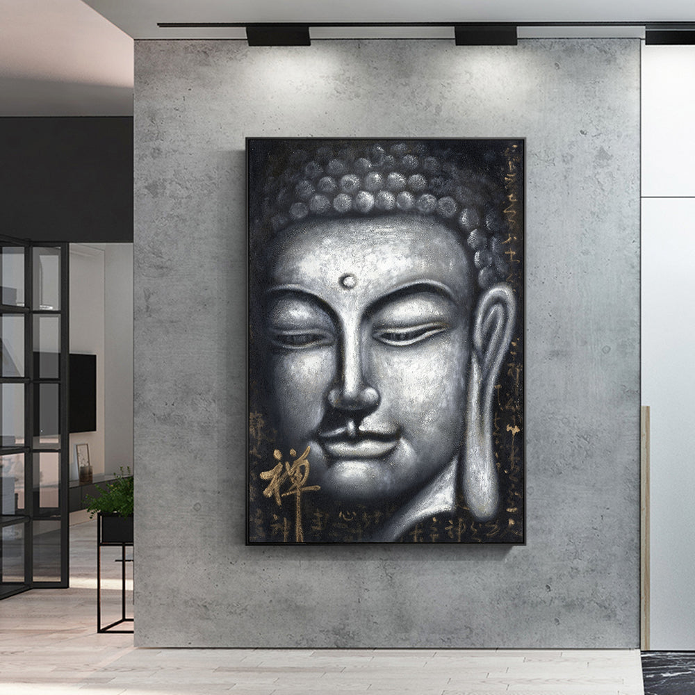 Tableau bouddha Vintage