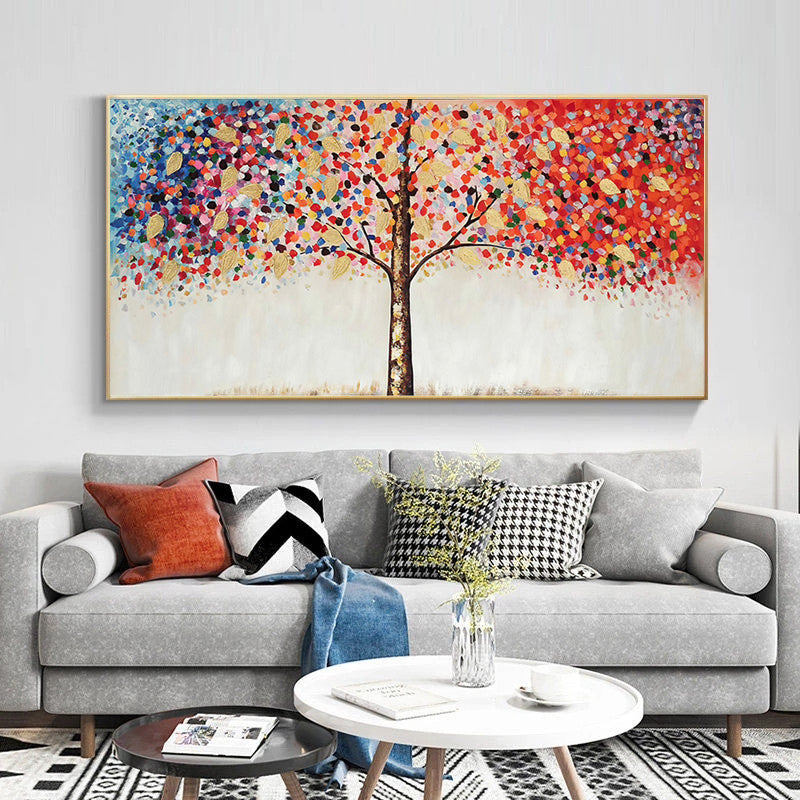 Tableau arbre de vie automne
