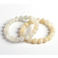 Bracelet pierre de lune blanche pour femmes