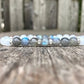 Bracelet pierre de lune et labradorite