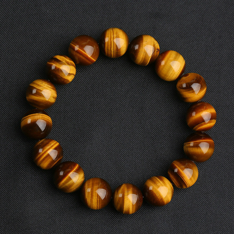 Bracelet œil de tigre en pierre naturelle pour hommes et femmes