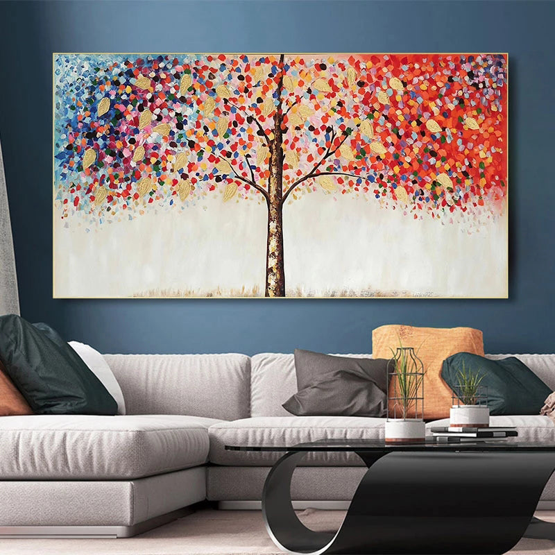 Tableau arbre de vie automne