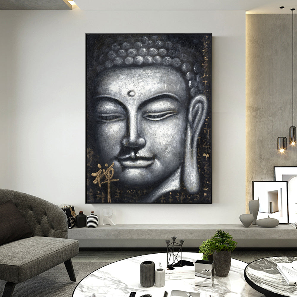 Tableau bouddha Vintage