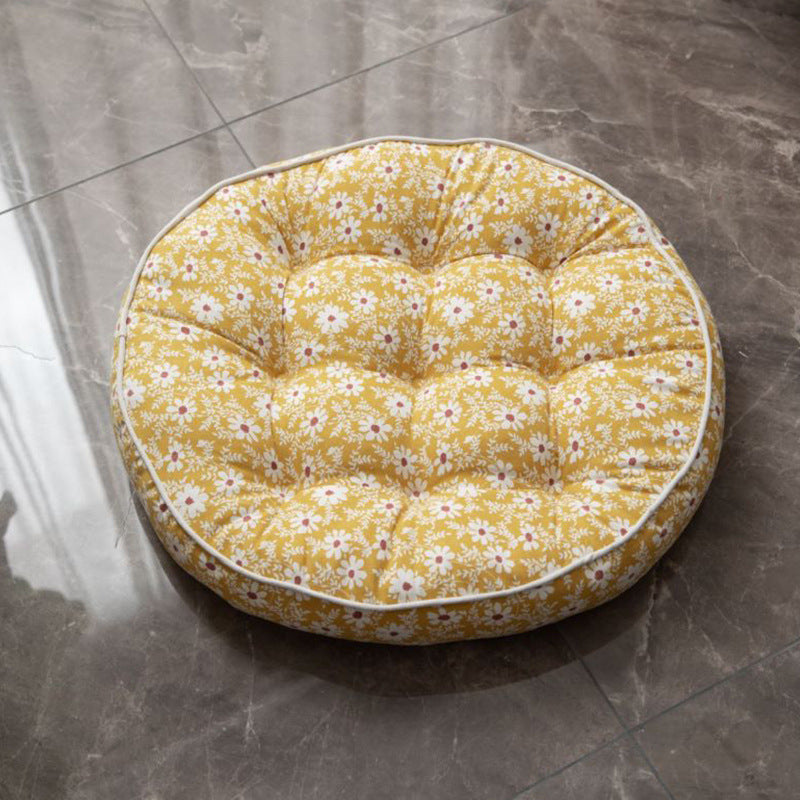 Coussin meditation indien pour salon